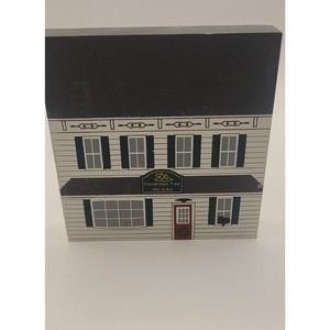 VTG 1994 The Cat's Meow Series XII Christmas Tree Hill Gifts Signed Pre-owned